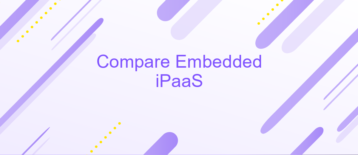 Compare Embedded iPaaS