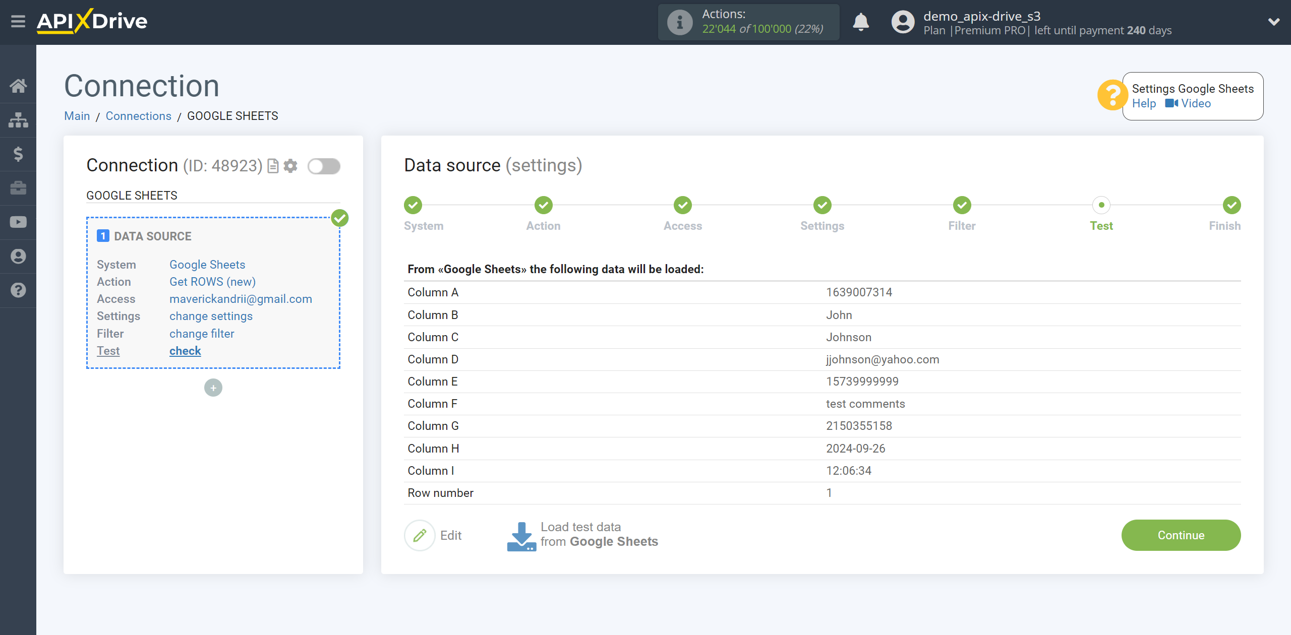 How to setup Monday.com Update Note / Create Note | Test data