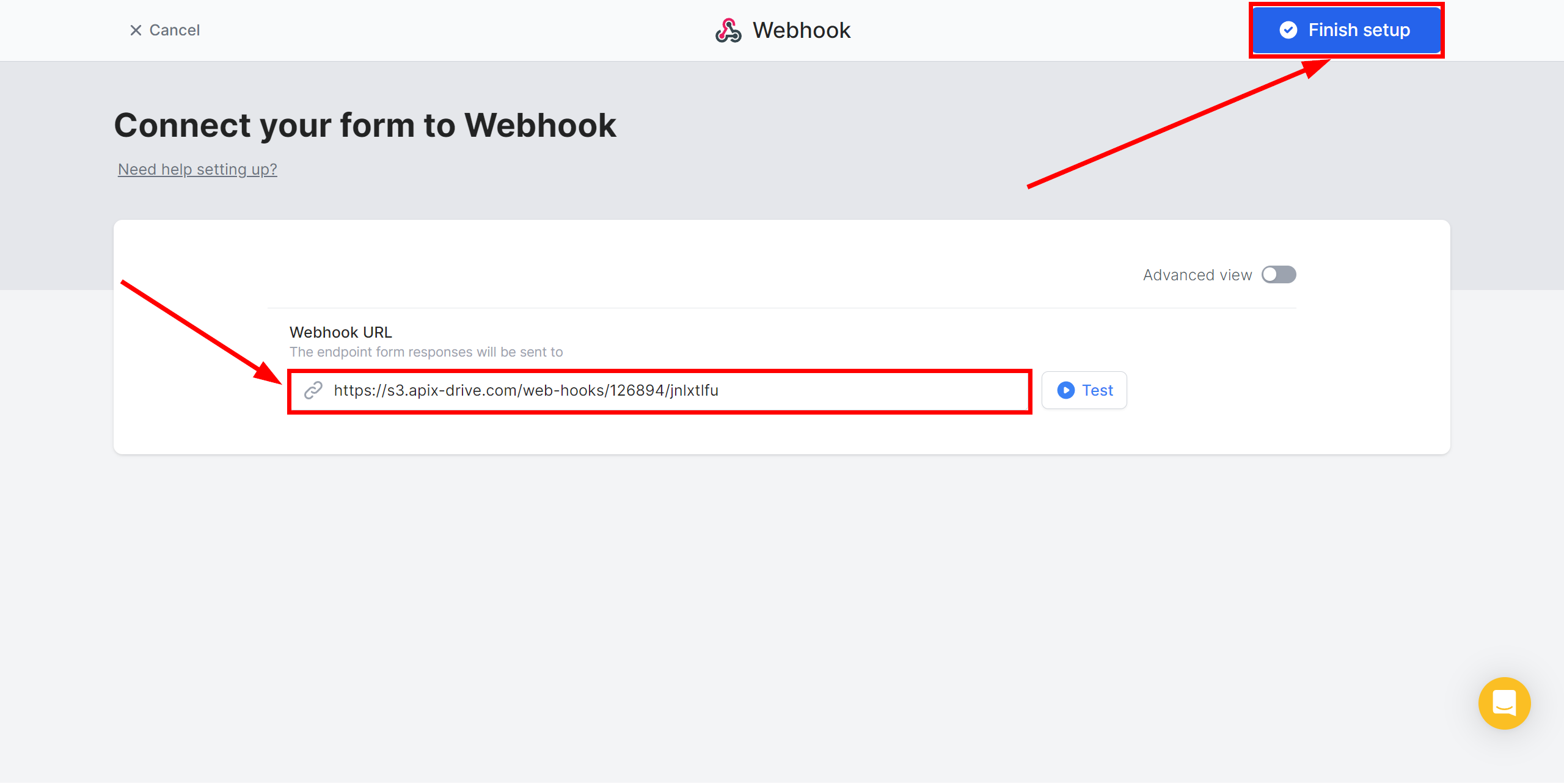 How to Connect Fillout as Data Source | Webhook Setup