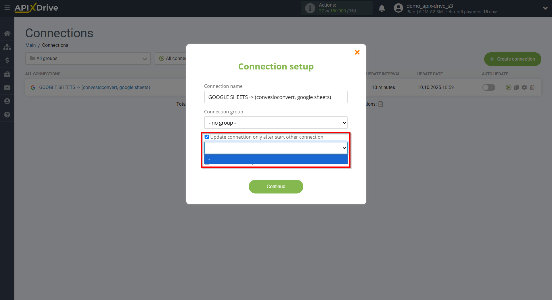 Setting up ConvesioConvert Contact Search in Google Sheets | Update priority Setting up ConvesioConvert Contact Search in Google Sheets | Update priority