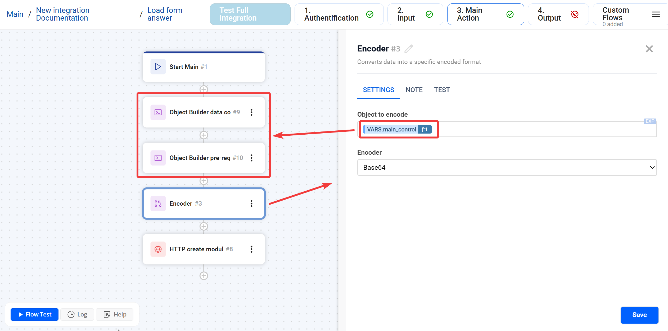 Encoder | Приклад&nbsp;Object Builder + Encoder