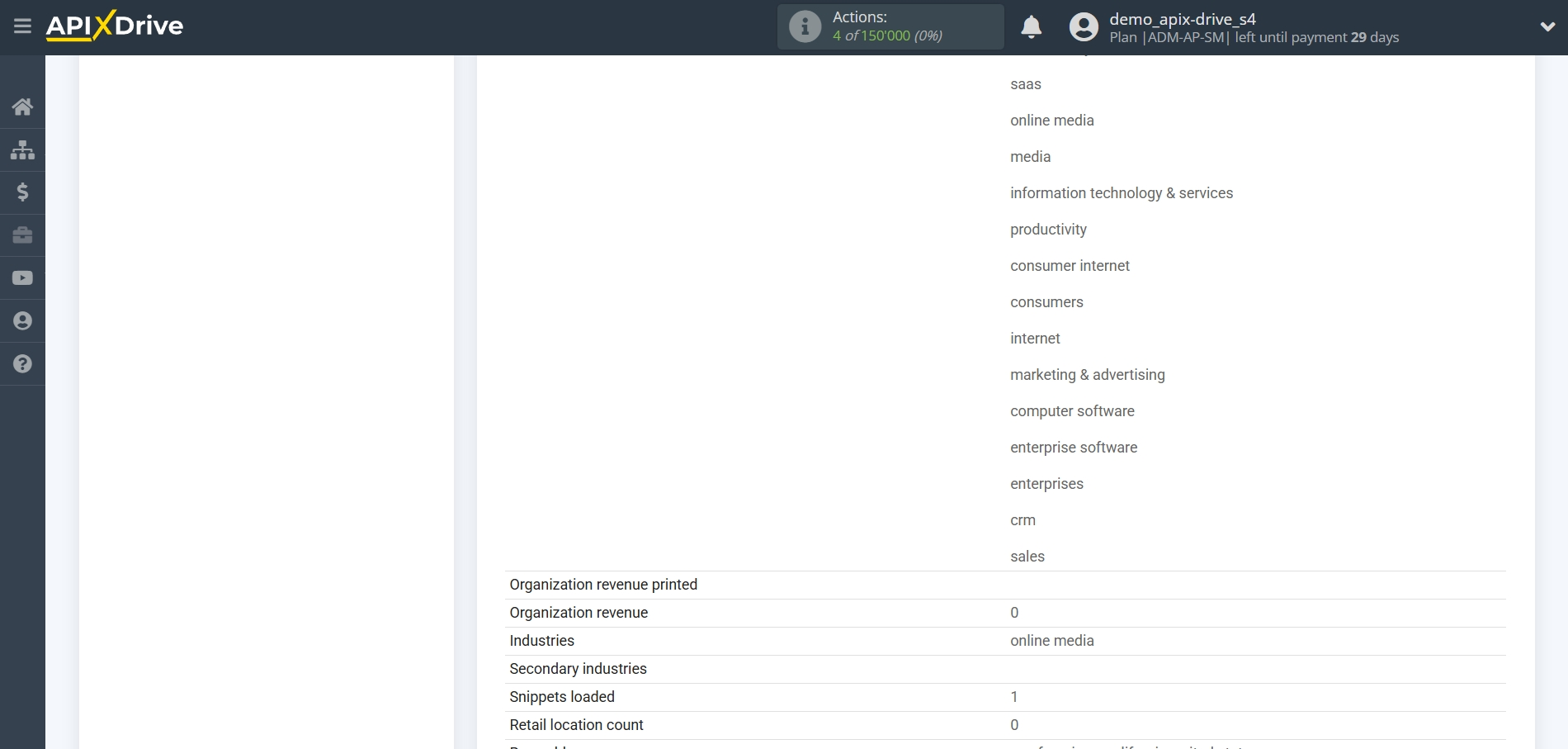 Setting Search to Verification Domain Apollo.io in Google Sheets | Test data Setting Search to Verification Domain Apollo.io in Google Sheets | Test data