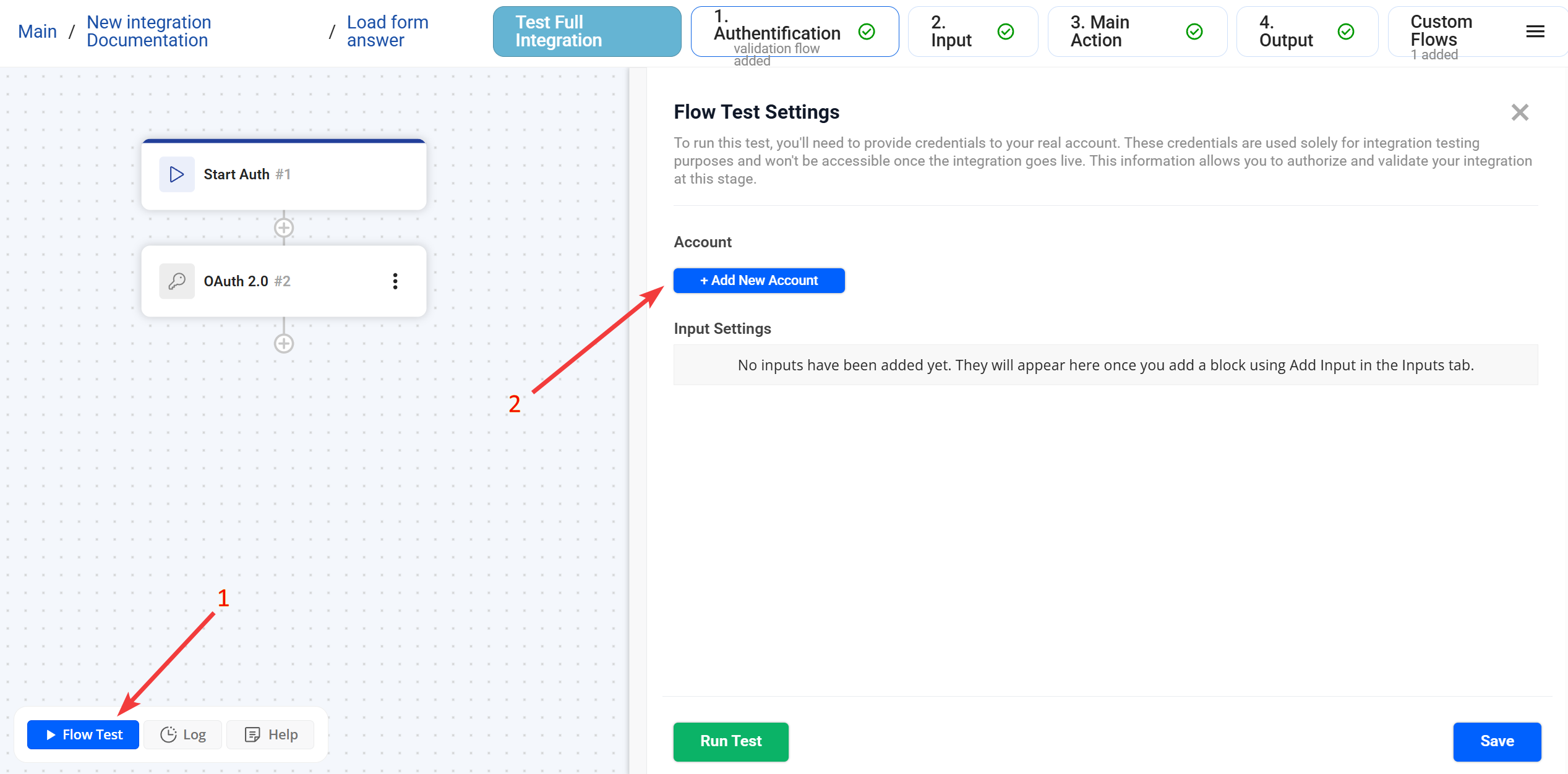 OAuth 2.0 | Підключення акаунту