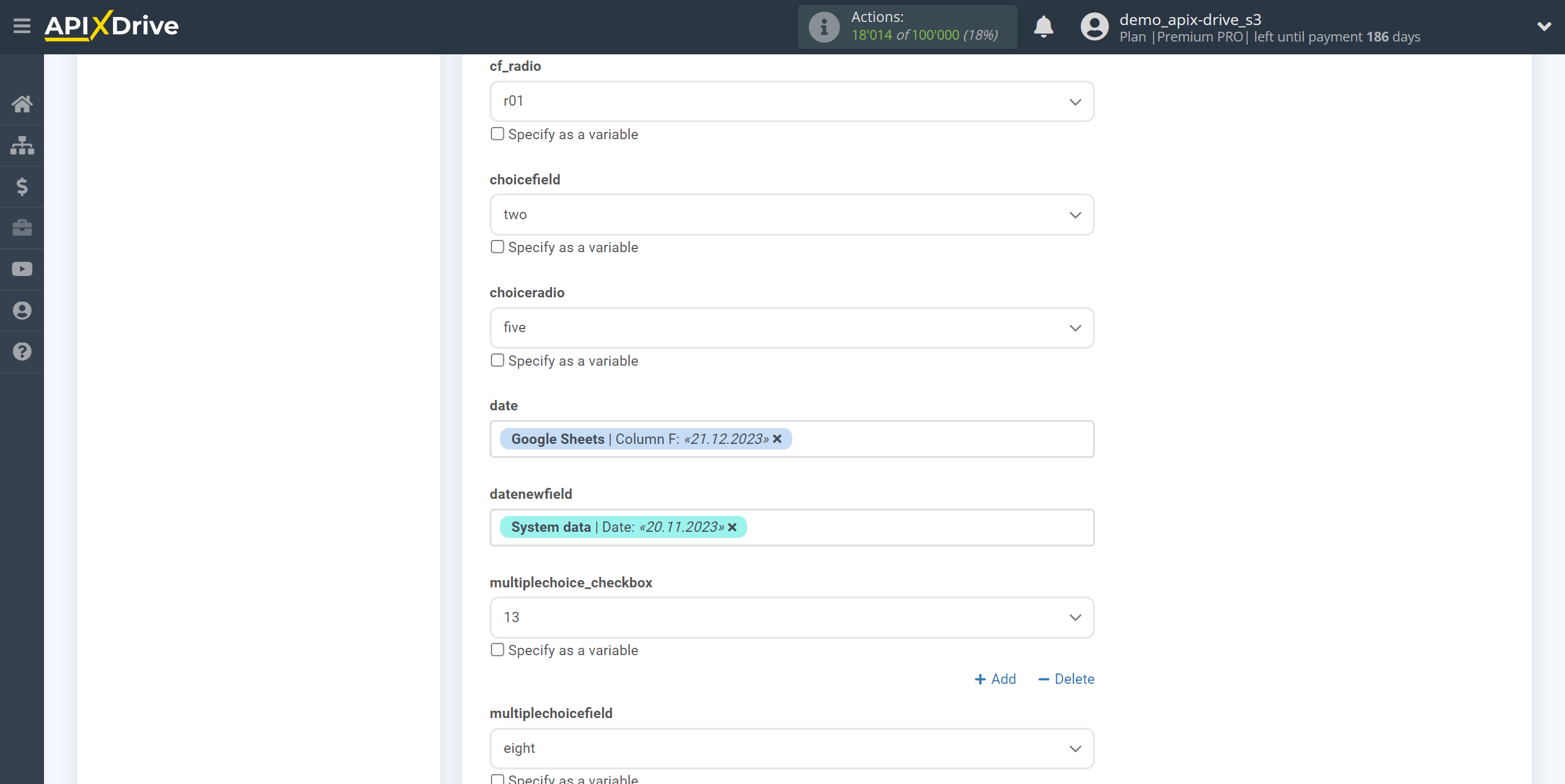 How to Connect FeedBlitz as Data Destination | Assigning Fields