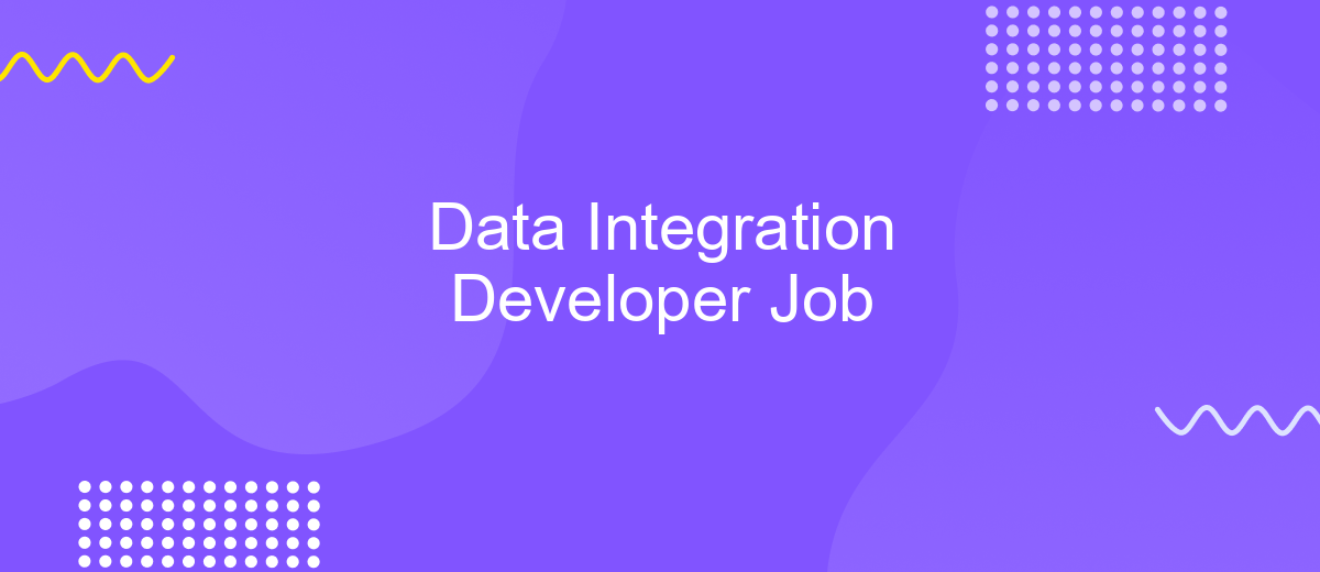 Data Integration Developer Job