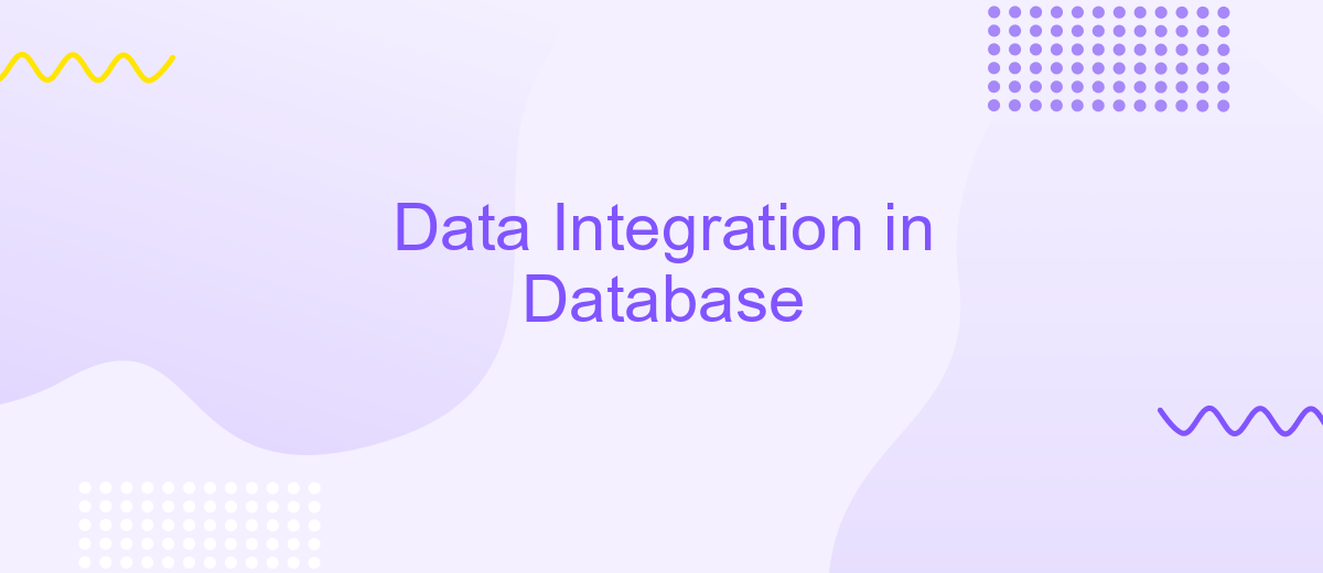 Data Integration in Database