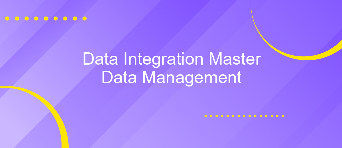 Data Integration Master Data Management