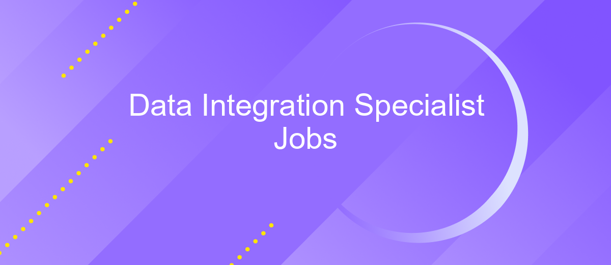 Data Integration Specialist Jobs