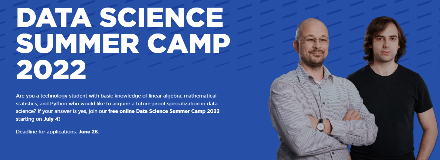 DATA SCIENCE
SUMMER CAMP 2022