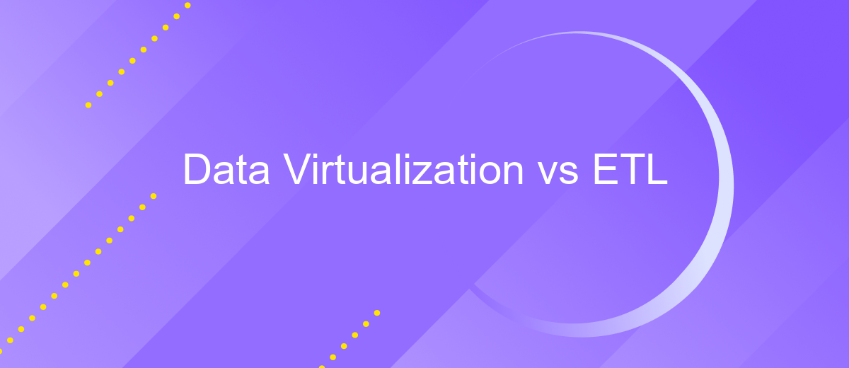 Data Virtualization vs ETL