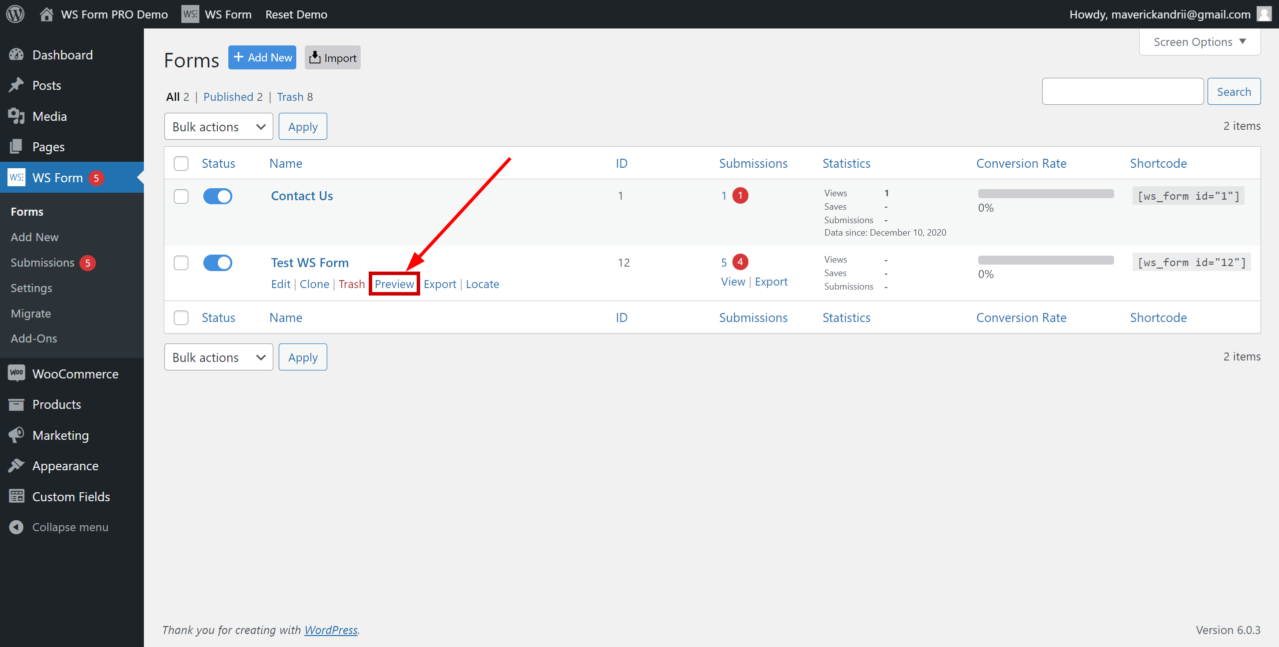 How to Connect WS Form as Data Source | Form test data generation