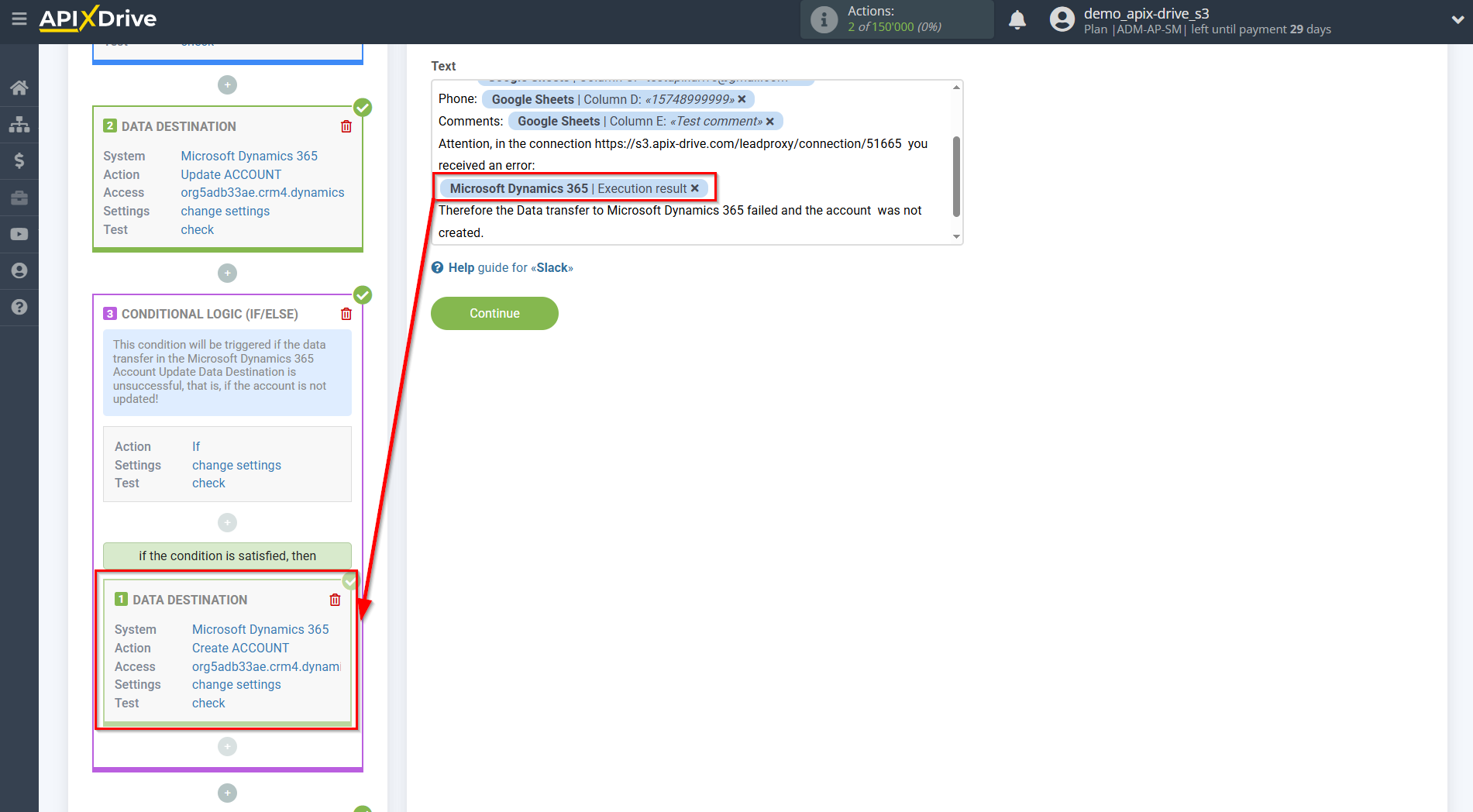 How to setup Microsoft Dynamics 365 Update Аccount / Create Аccount | Adding fields with errors How to setup Microsoft Dynamics 365 Update Аccount / Create Аccount | Adding fields with errors