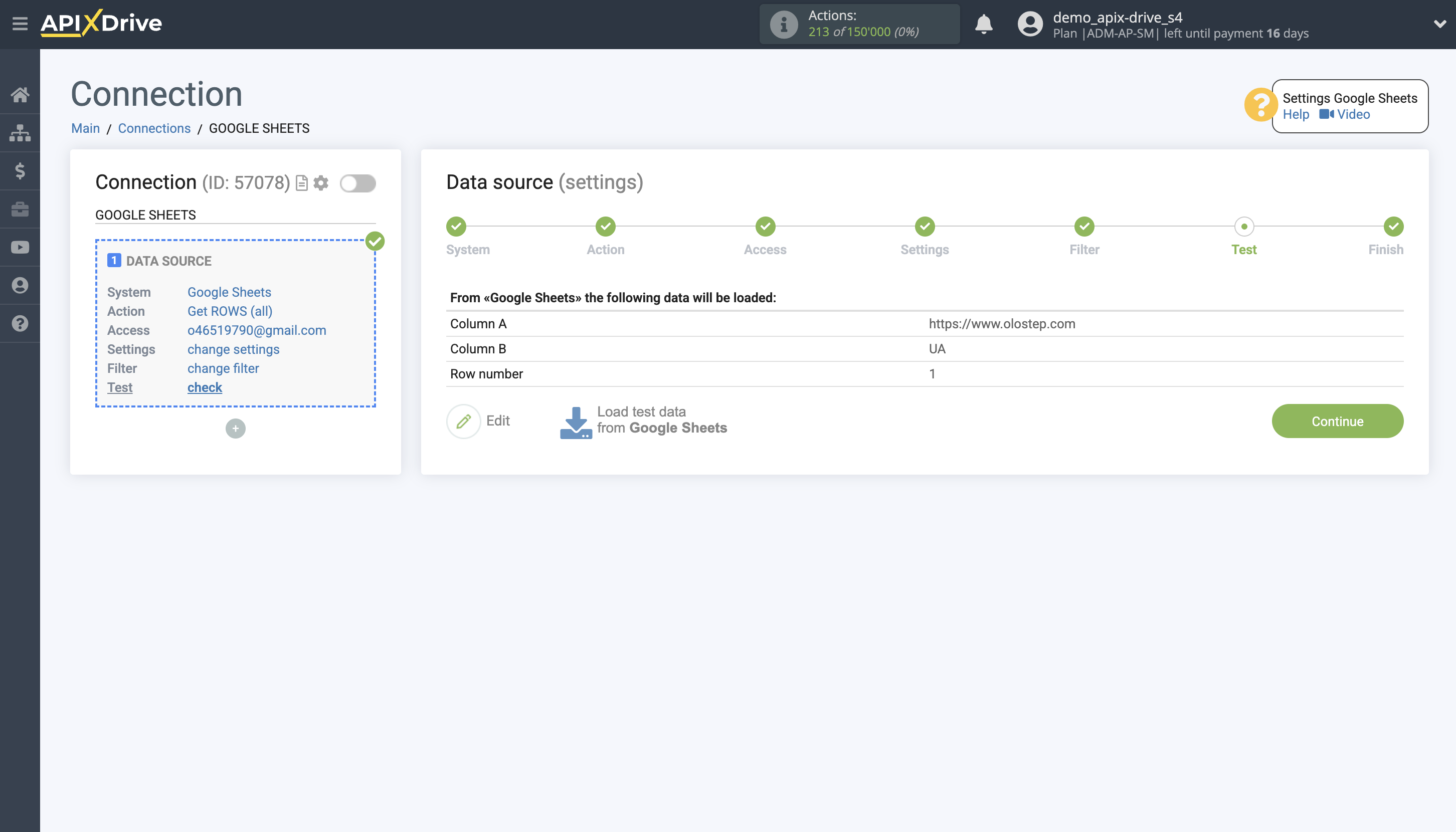 Setting up an Olostep Item Search in Google Sheets | Test data Setting up an Olostep Item Search in Google Sheets | Test data