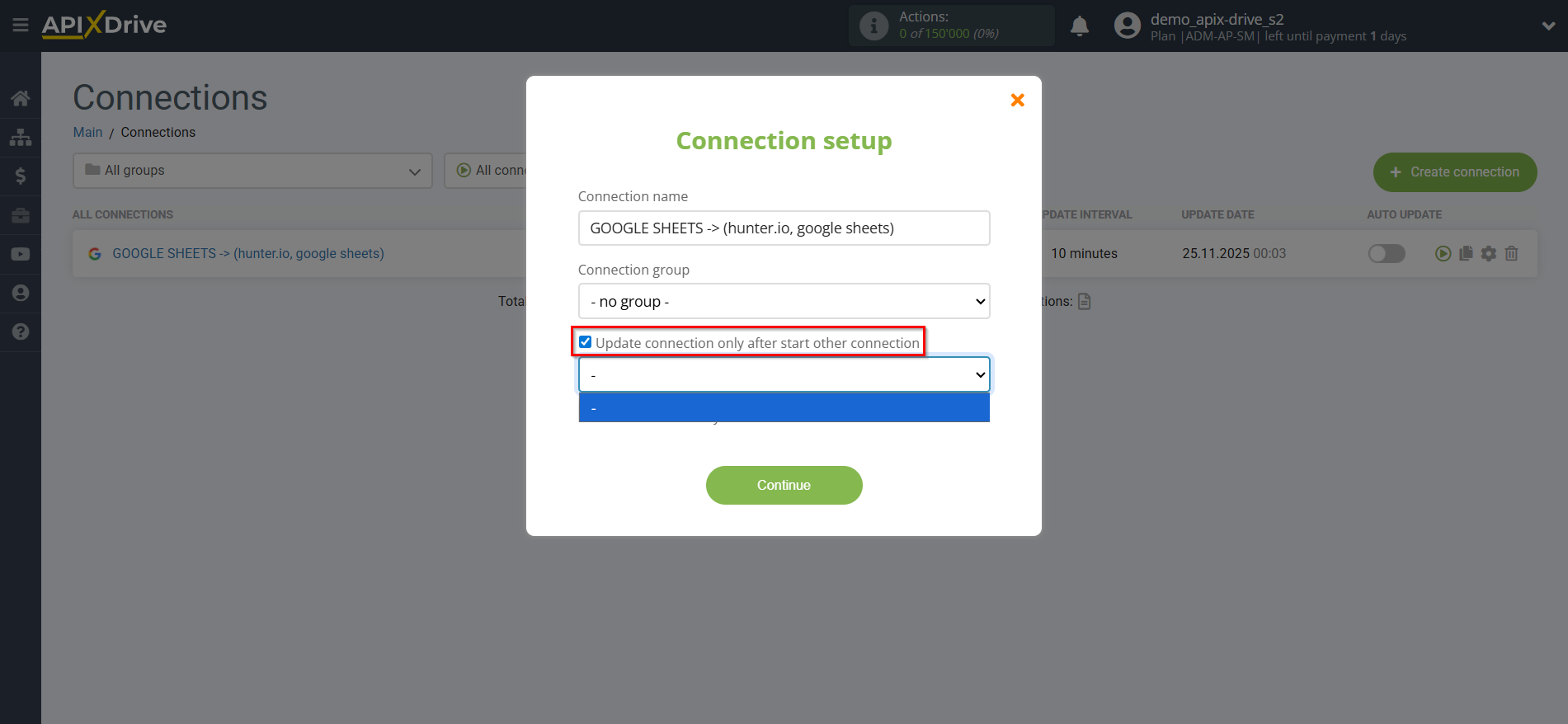 Setting Search to Verification EMAIL Hunter.io in Google Sheets | Update priority Setting Search to Verification EMAIL Hunter.io in Google Sheets | Update priority