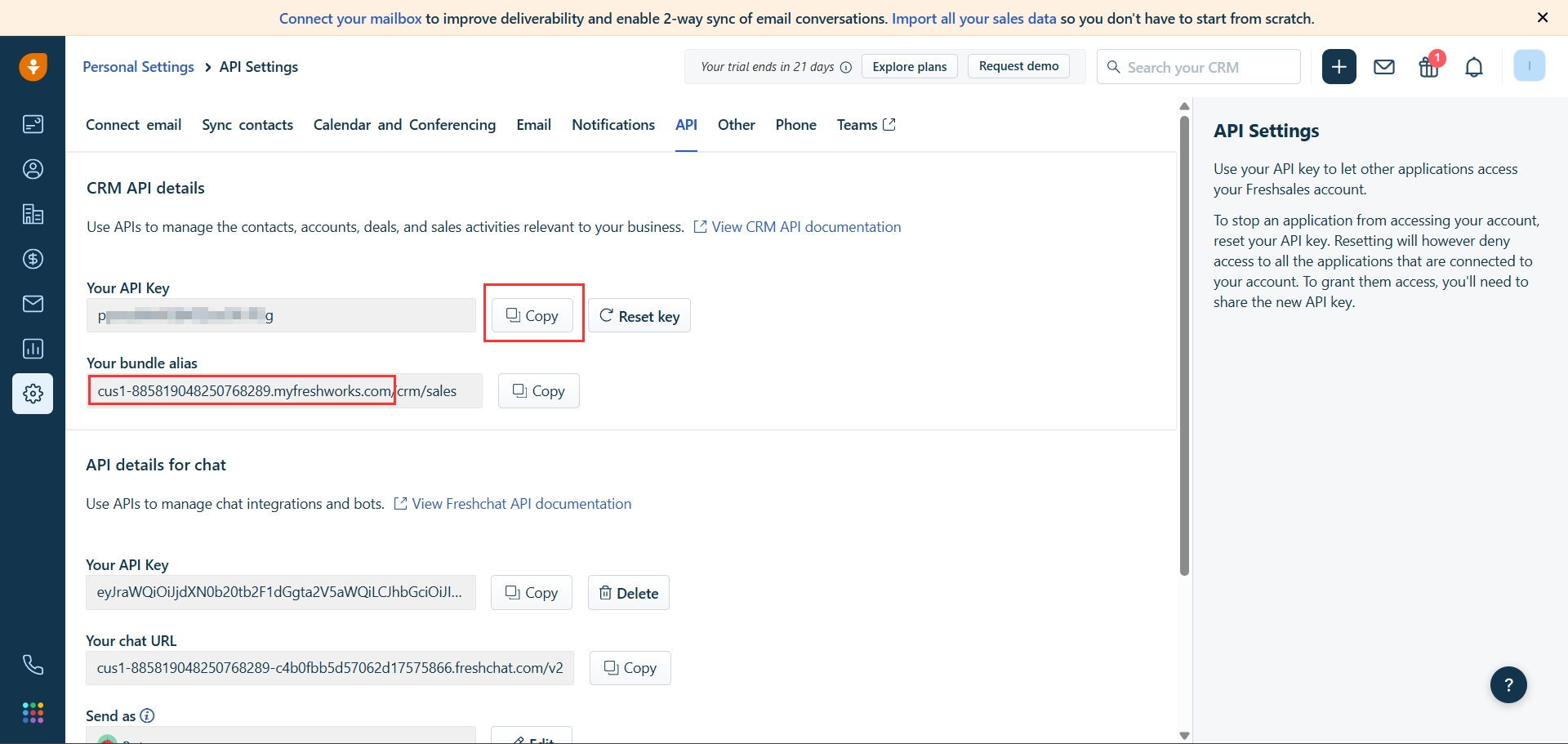 How to setup&nbsp;Freshworks Update Deal / Create Deal | Account conection