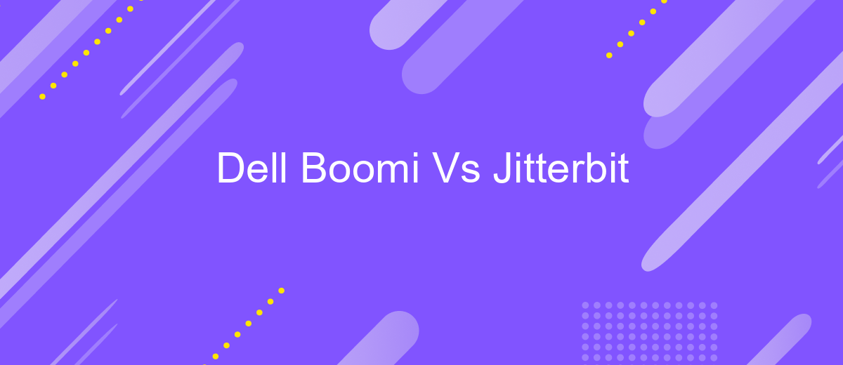 Dell Boomi Vs Jitterbit