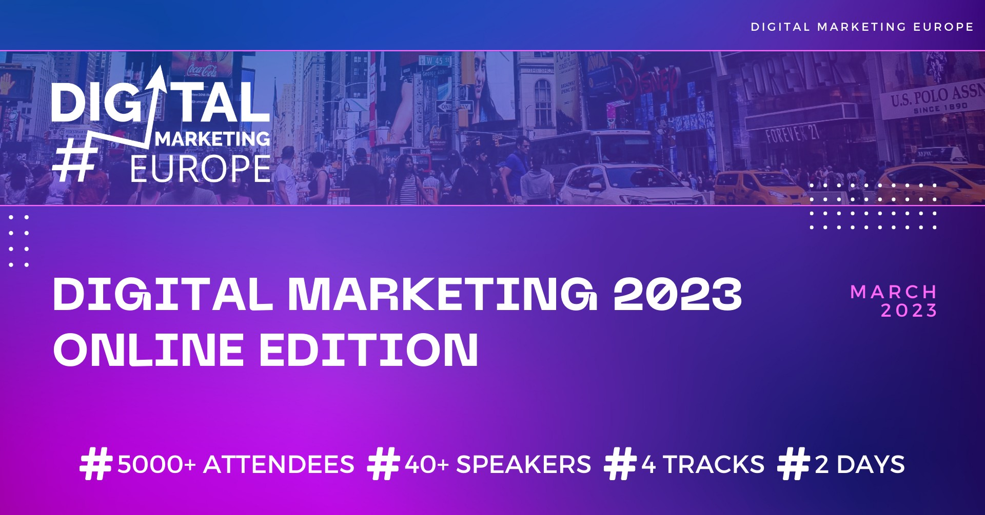 DIGITAL MARKETING EUROPE 2023 Conference