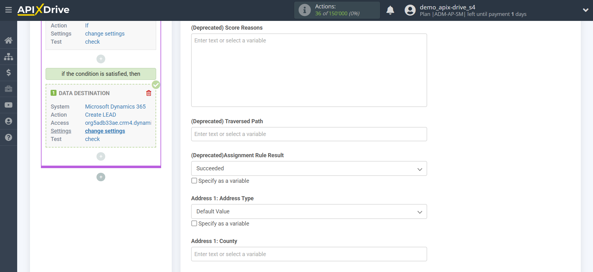 How to setup Microsoft Dynamics 365 Update Lead / Create Lead | Assigning Fields How to setup Microsoft Dynamics 365 Update Lead / Create Lead | Assigning Fields