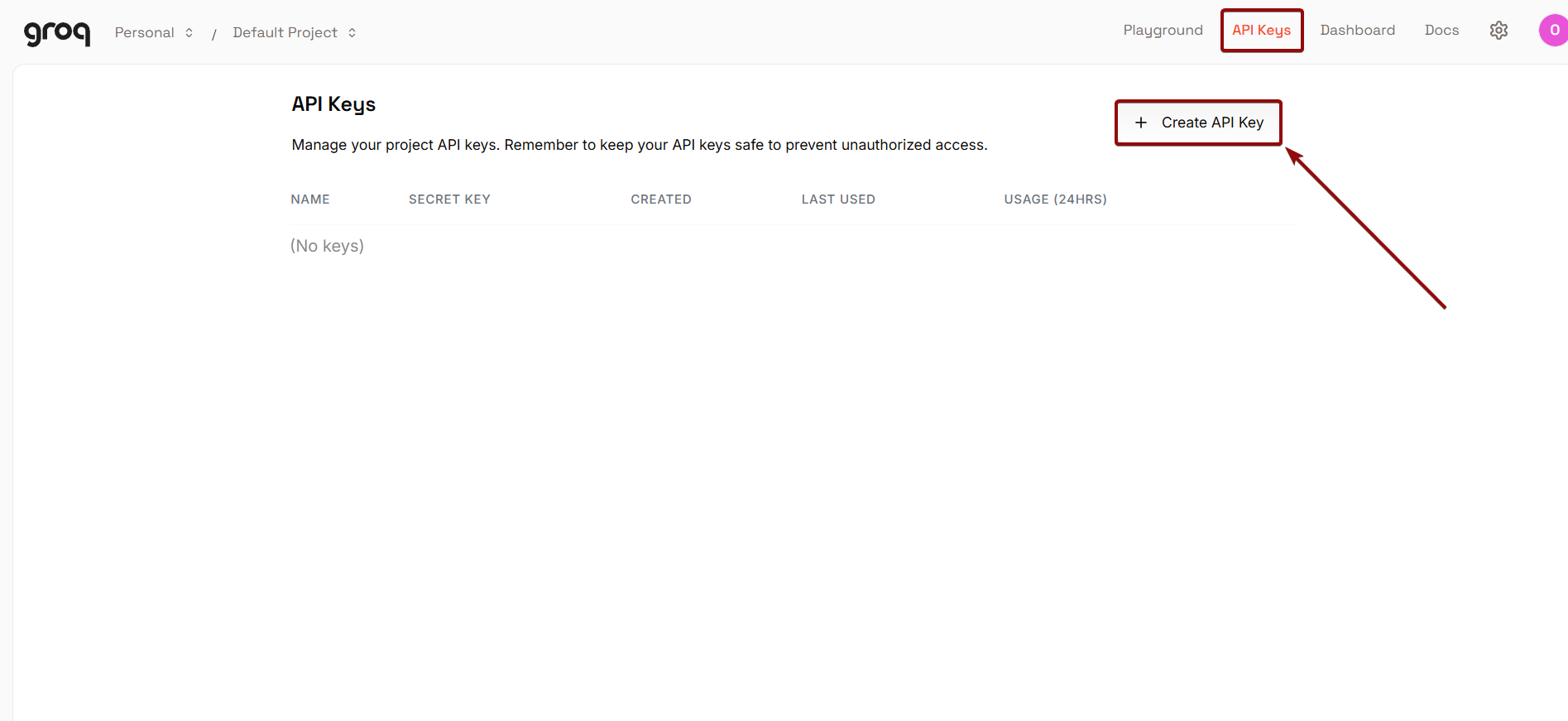 Setting up Groq in Google Sheets | API key in your Groq account