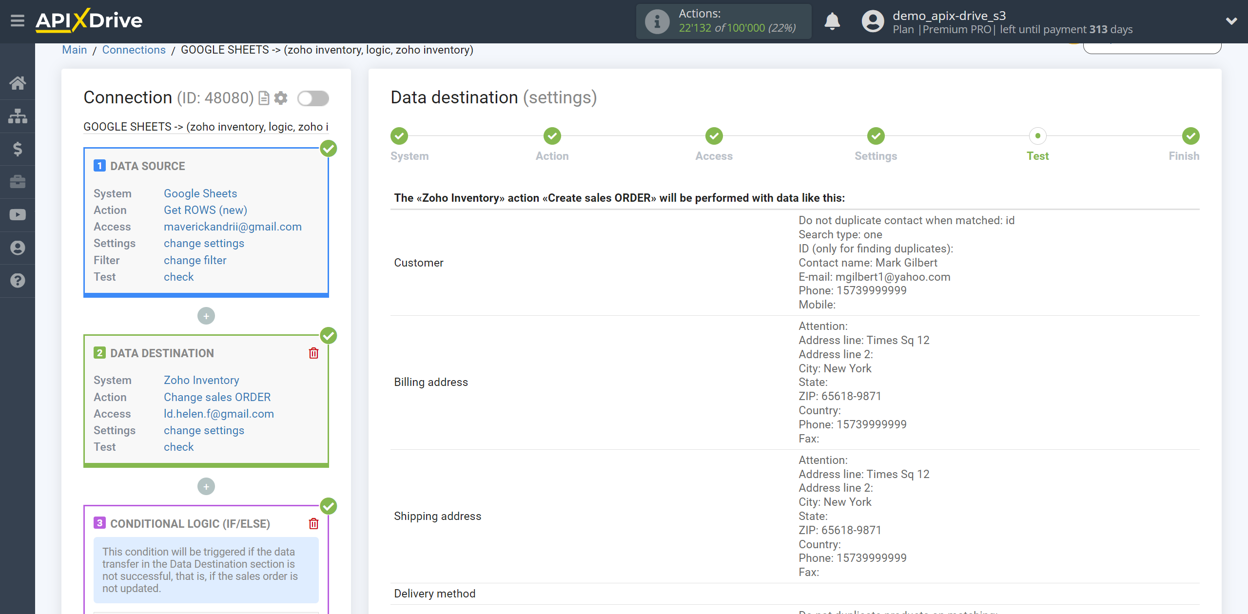 How to setup Zoho Inventory Change sales Order / Create sales Order | Test data