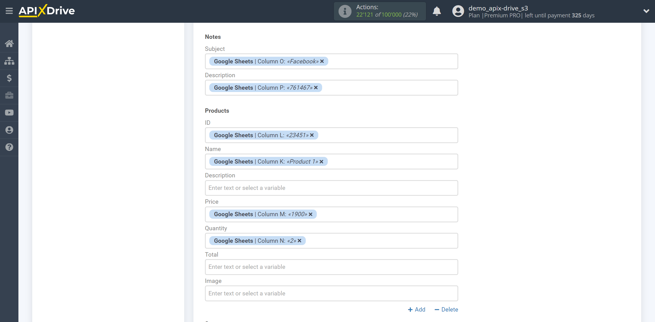 How to setup AgileCRM Update Deal / Create Deal | Assigning Fields