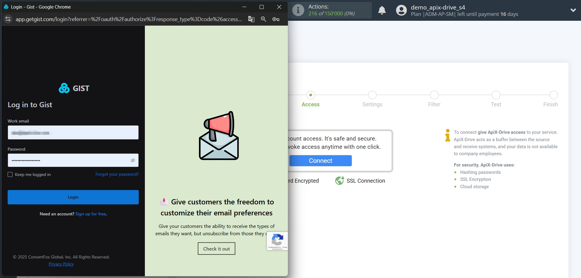 How to Connect Gist as Data Source | Authorization in Gist How to Connect Gist as Data Source | Authorization in Gist
