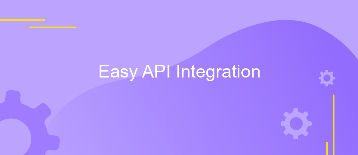 Easy API Integration