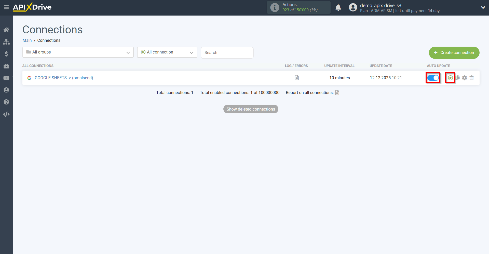 How to Connect Omnisend as Data Destination | Enable auto-update How to Connect Omnisend as Data Destination | Enable auto-update