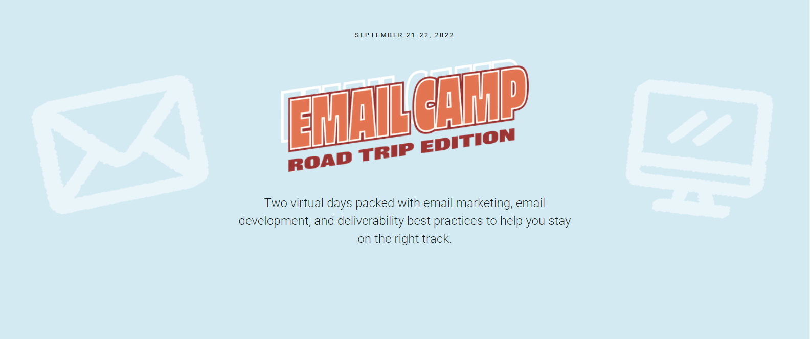Email Camp 2022: Road Trip Edition