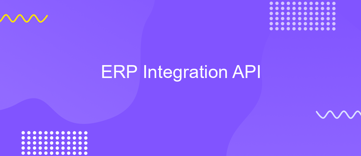 ERP Integration API