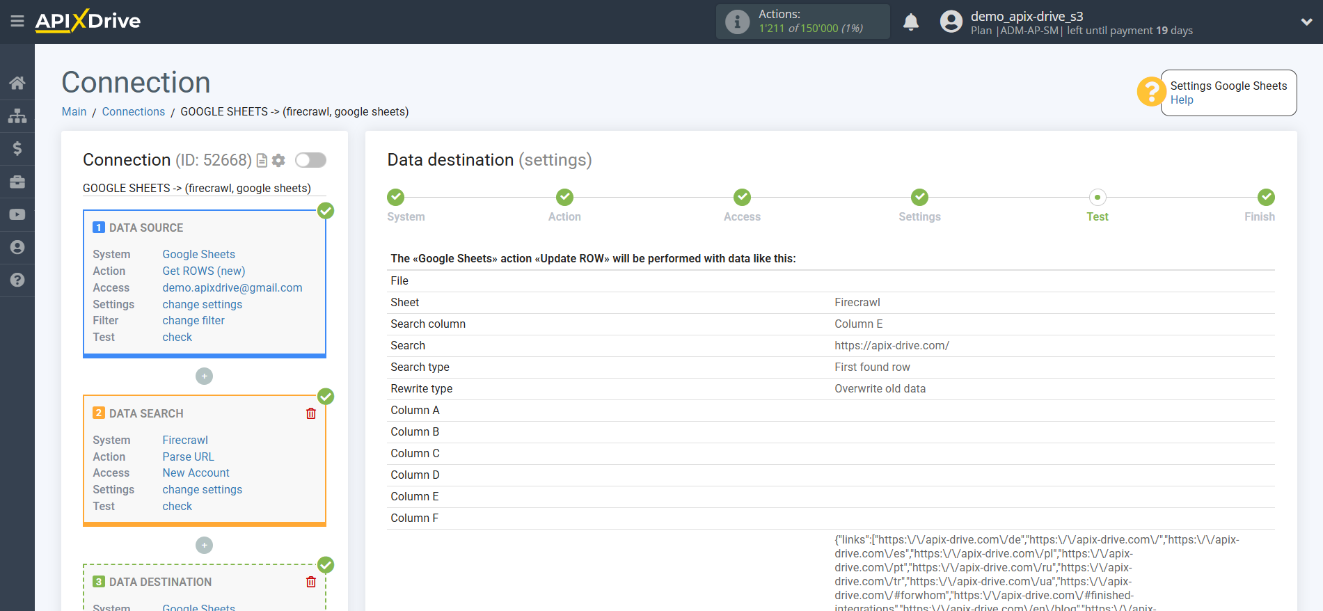 How to Connect Firecrawl as Data Search | Test data How to Connect Firecrawl as Data Search | Test data