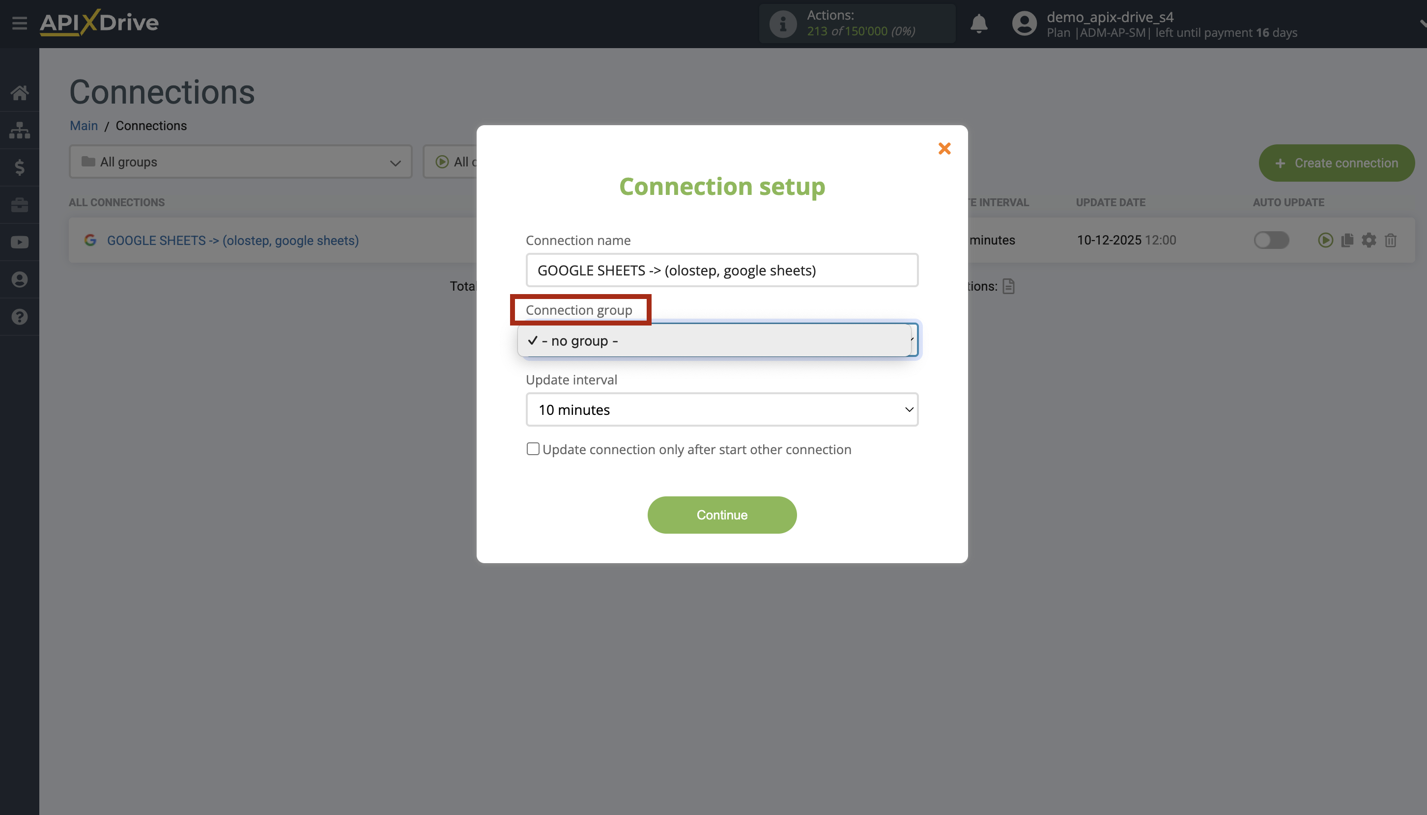 Setting up an Olostep Item Search in Google Sheets | Update interval Setting up an Olostep Item Search in Google Sheets | Update interval