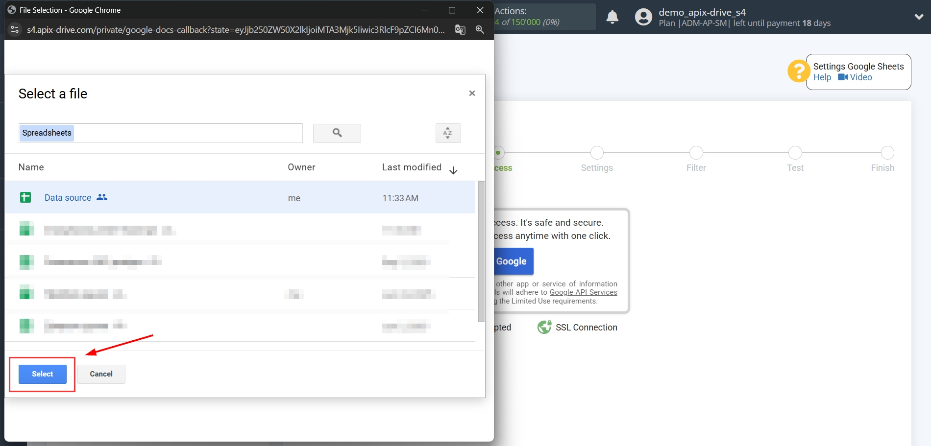 How to setup Freshdesk Update Ticket / Create Ticket | Table selection