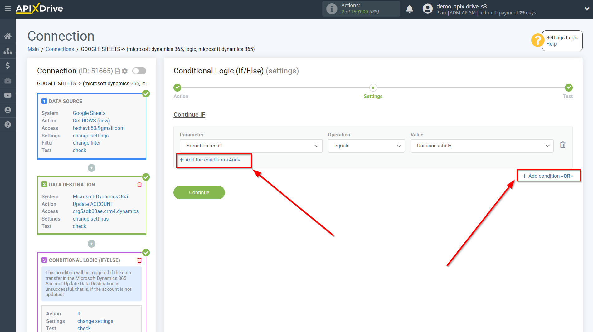 How to setup Microsoft Dynamics 365 Update Аccount/ Create Аccount | Additional conditions "AND", "OR" How to setup Microsoft Dynamics 365 Update Аccount/ Create Аccount | Additional conditions "AND", "OR"