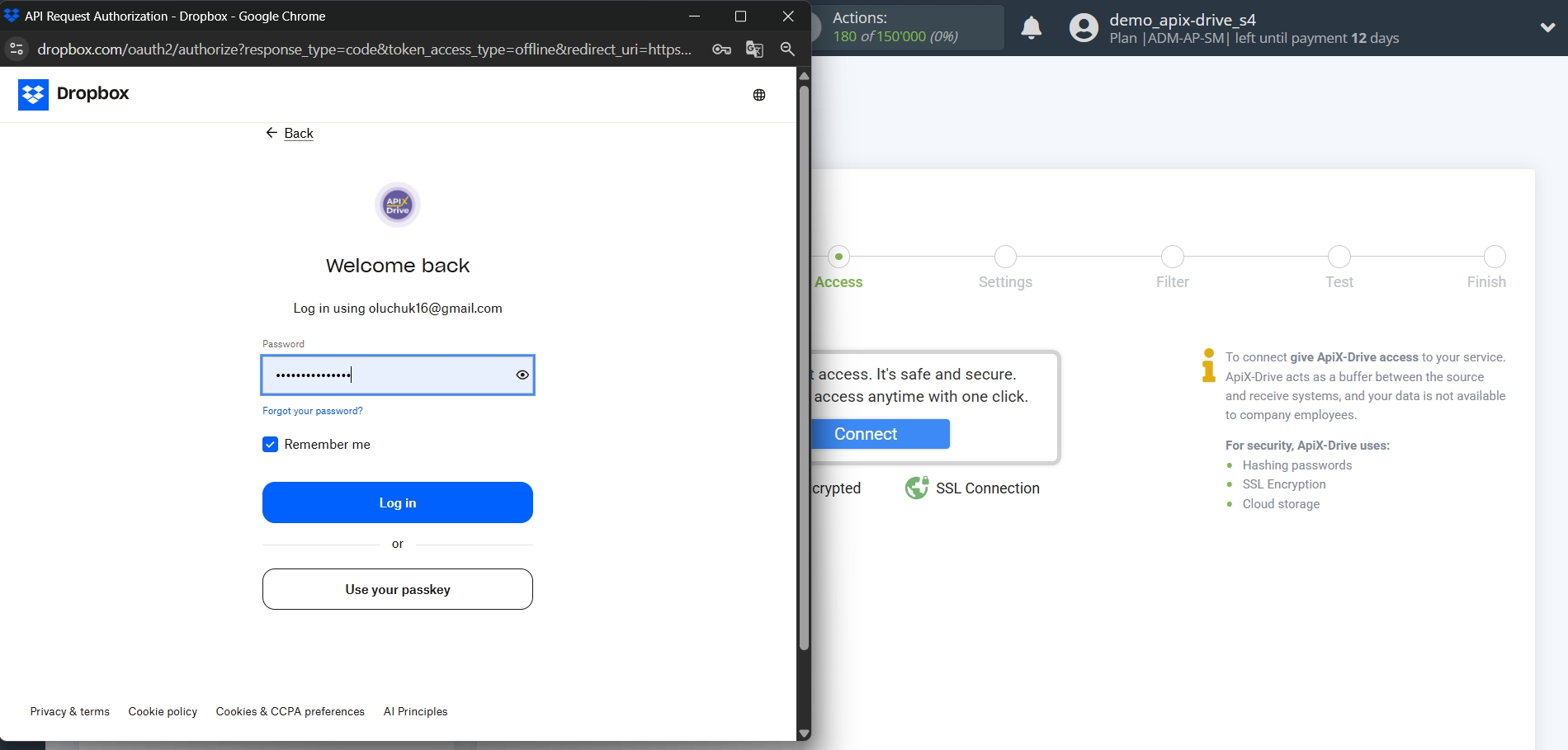 How to Connect Dropbox as Data Source | Authorization in Dropbox
