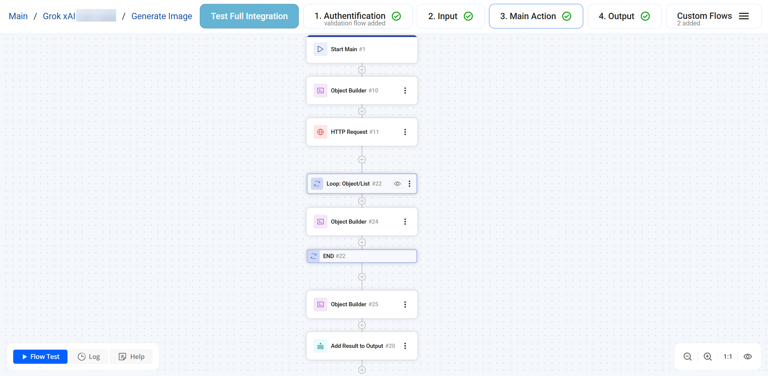 Integration Overview | Main Action
