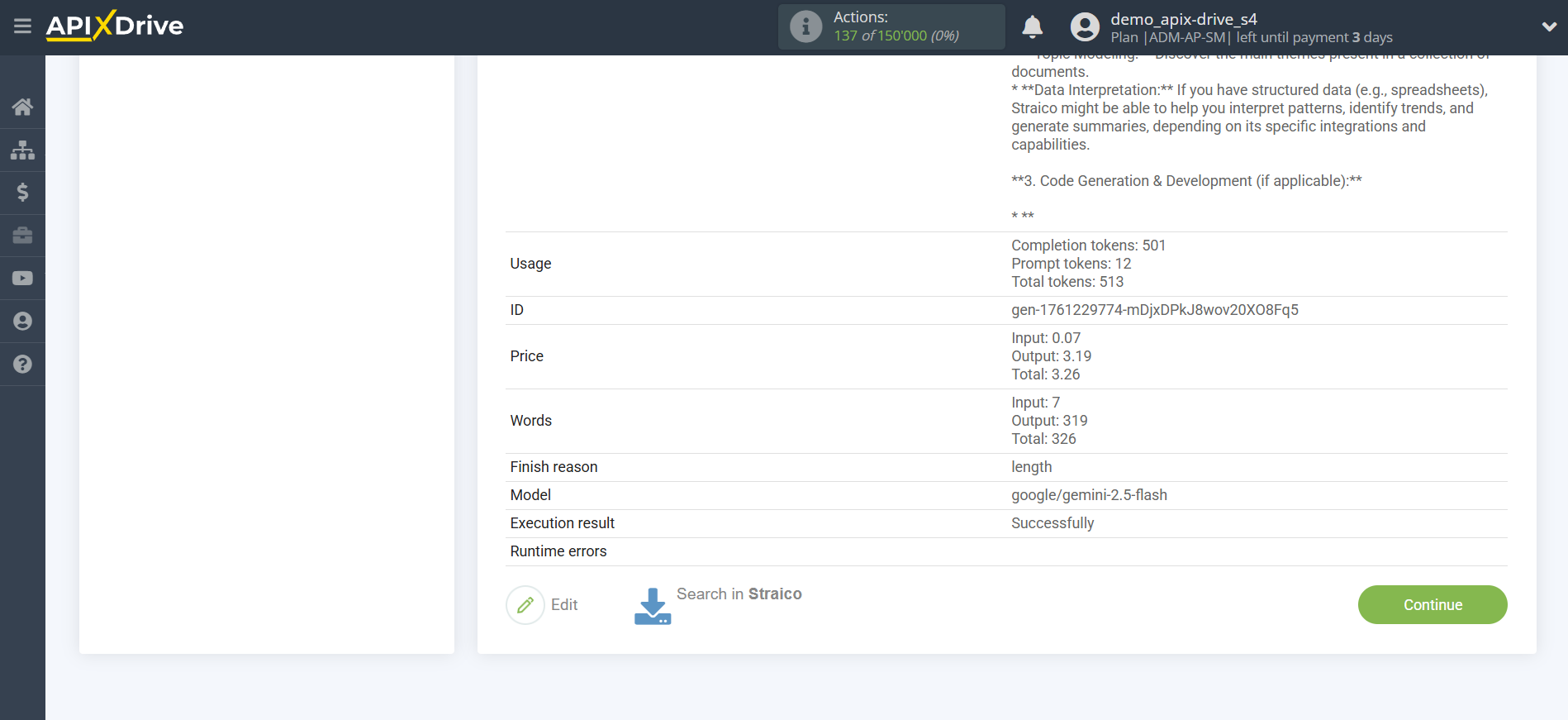 Setting up Straico in Google Sheets | Test Data Setting up Straico in Google Sheets | Test Data
