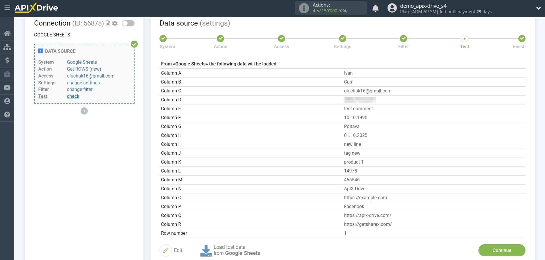 Setting Search to Verification Email Apollo.io in Google Sheets | Test data Setting Search to Verification Email Apollo.io in Google Sheets | Test data