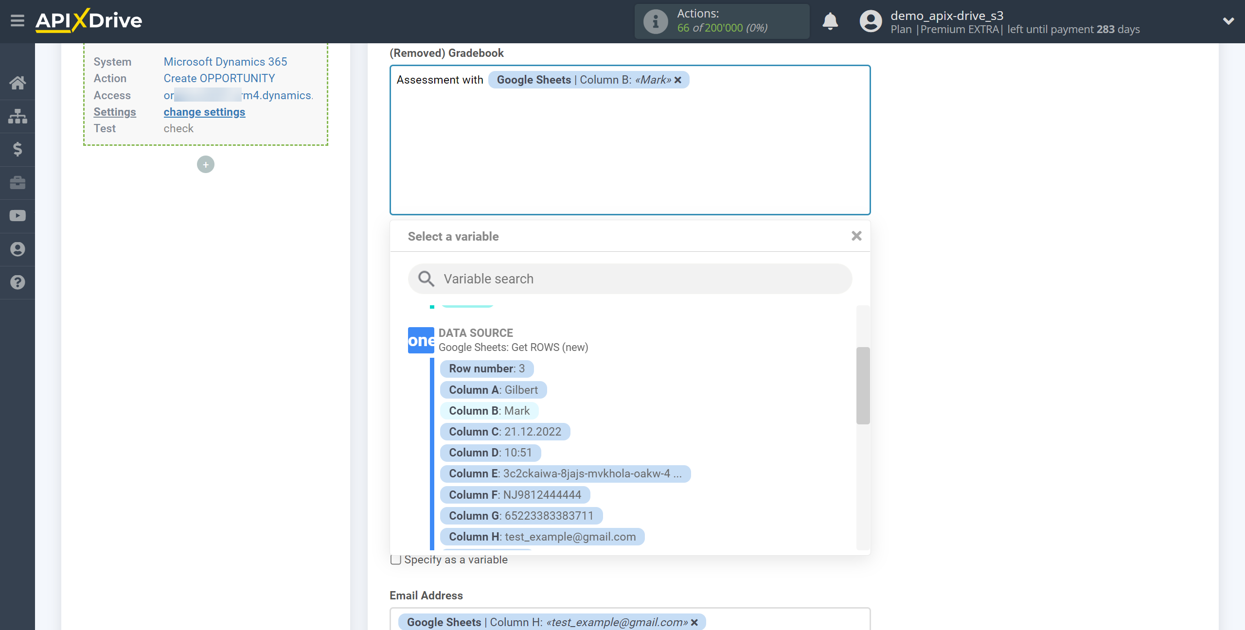 How to Connect Microsoft Dynamics 365 as Data Destination | Assigning Fields