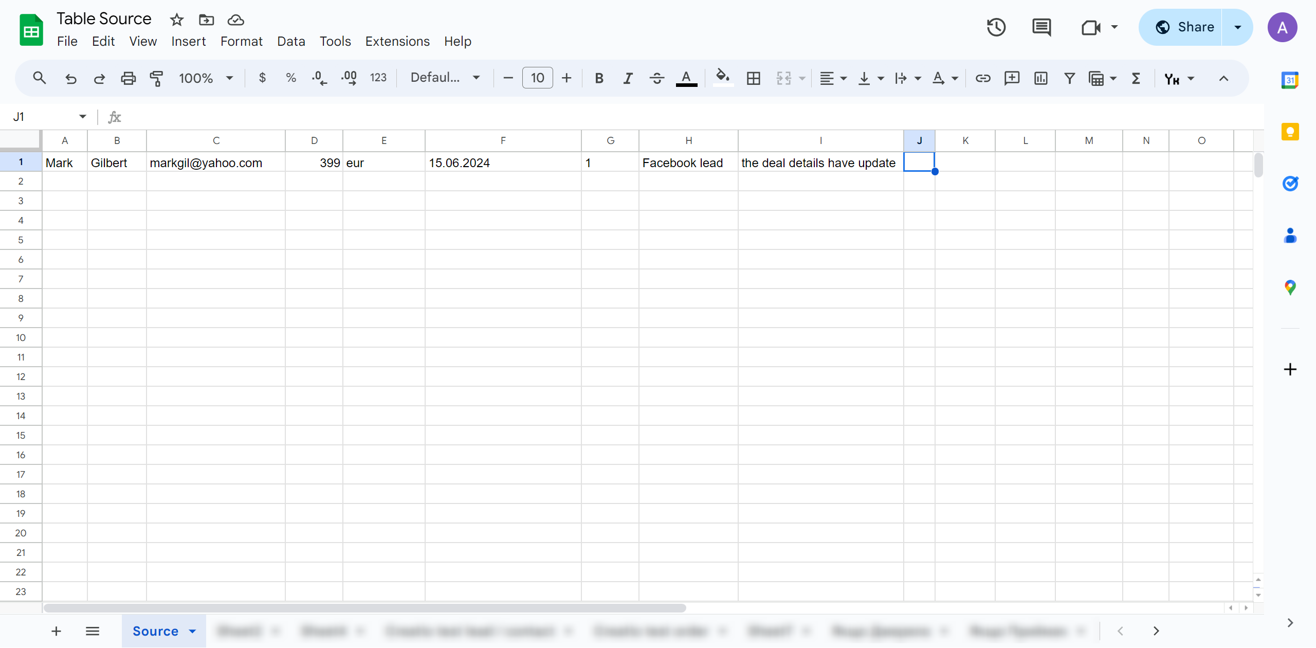 How to setup ActiveCampaign Update Deal / Create Deal | Test data in Google Sheets
