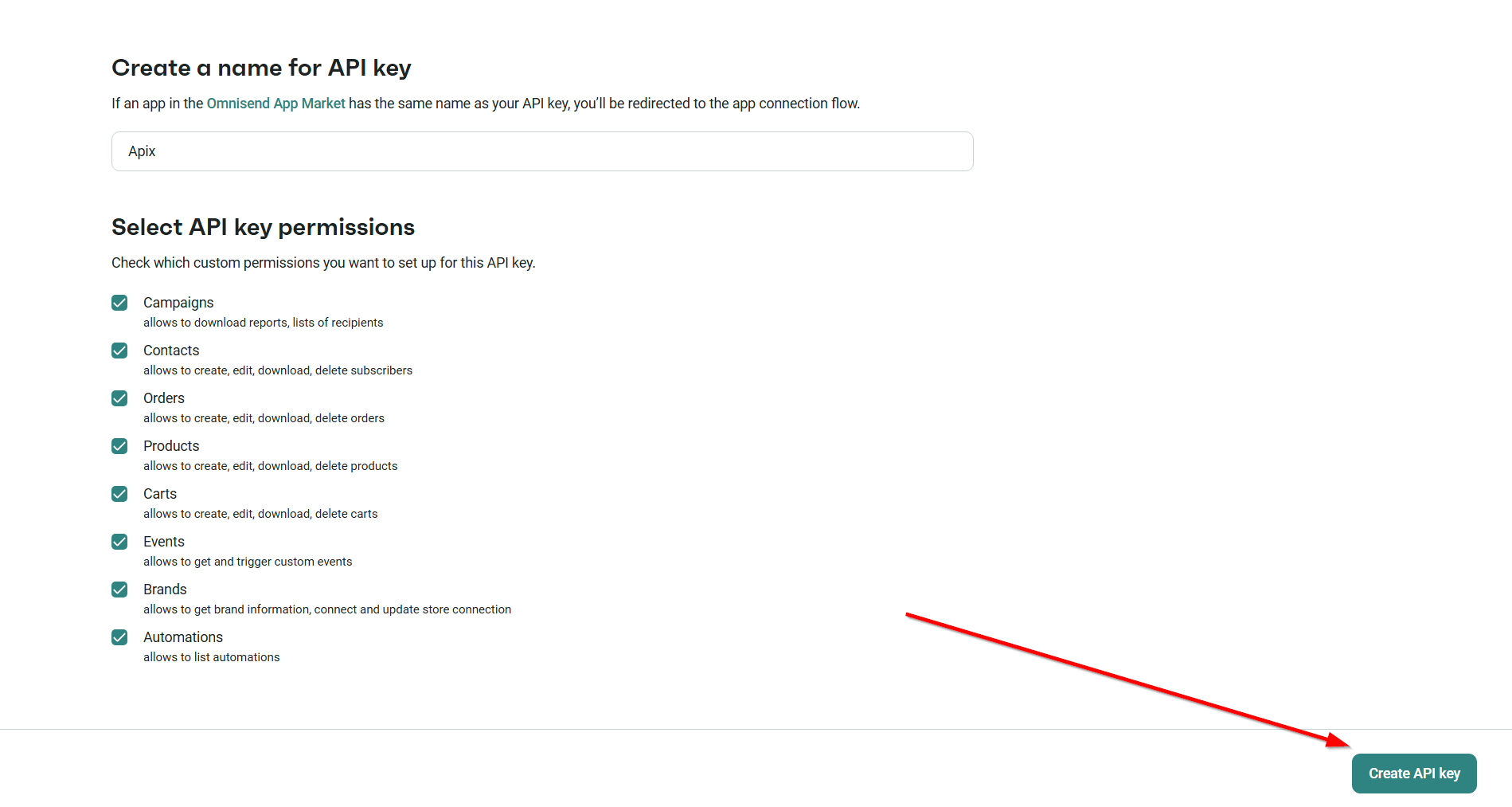 How to Connect Omnisend as Data Destination | Creating an API Key How to Connect Omnisend as Data Destination | Creating an API Key