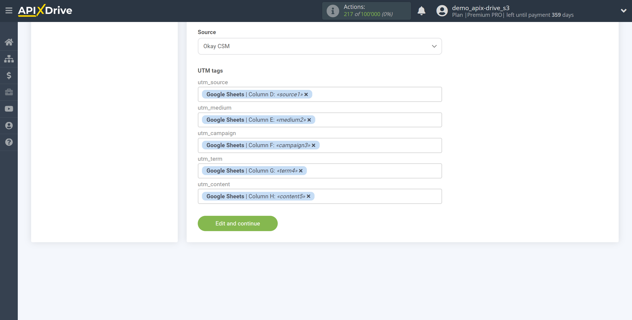 How to Connect KeyCRM as Data Destination | Assigning Fields