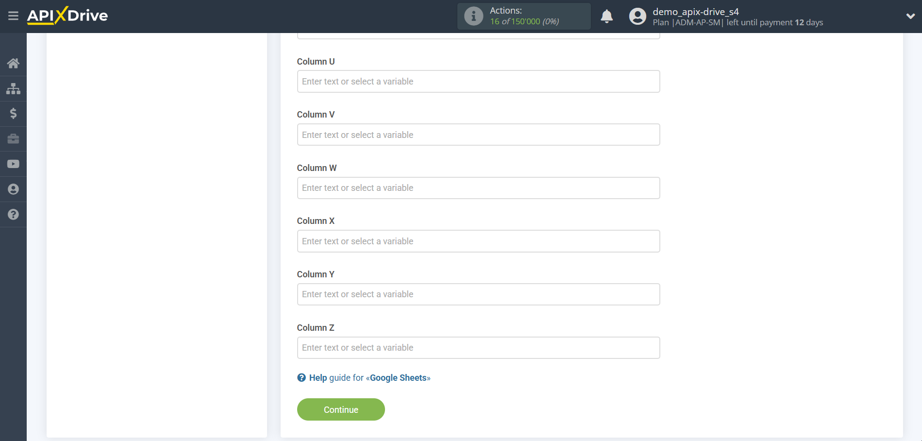 Setting up Gemini in Google Sheets | Assigning fields