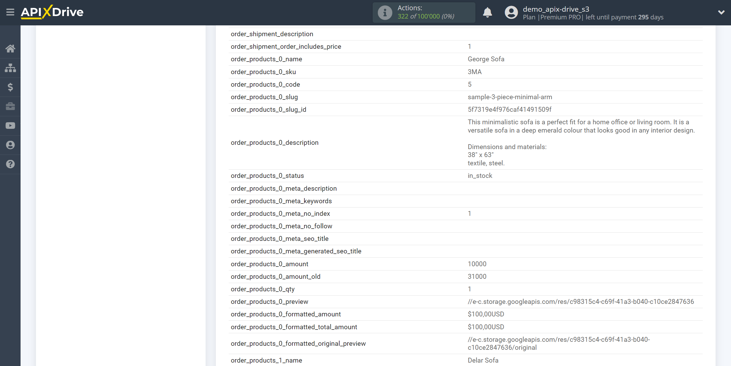 How to Connect Weblium as Data Source | Test data