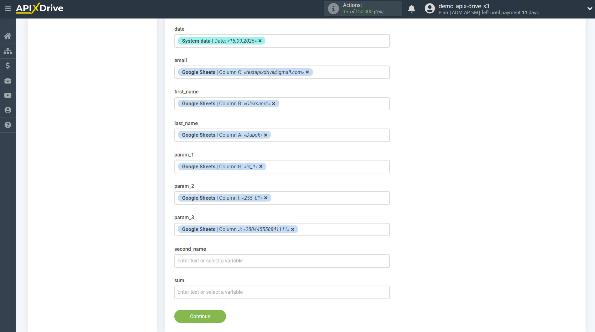 How to setup Messaggio Update Contact / Add Contact | Assigning Fields