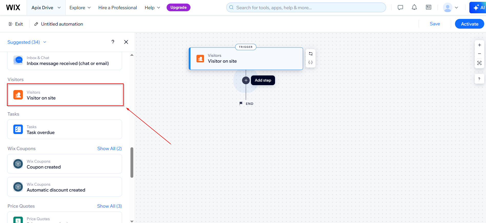 How to Connect Wix as Data Source | Choice of action and trigger How to Connect Wix as Data Source | Choice of action and trigger