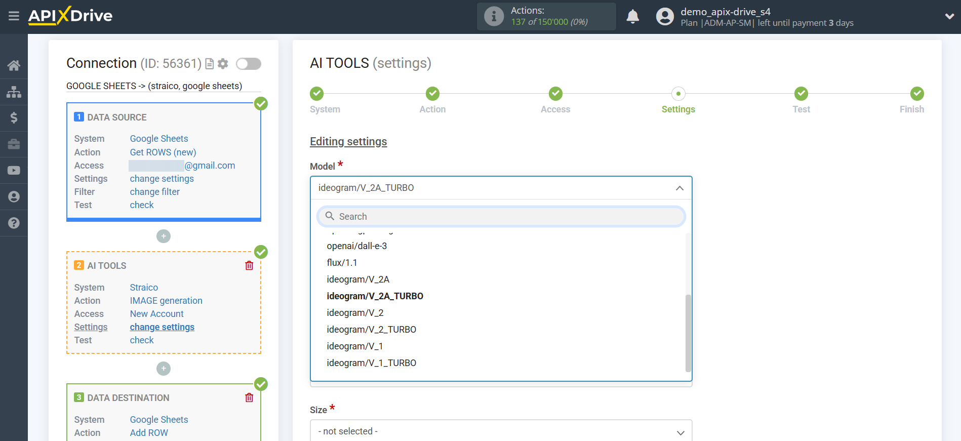Setting up Straico in Google Sheets | Model selection Setting up Straico in Google Sheets | Model selection