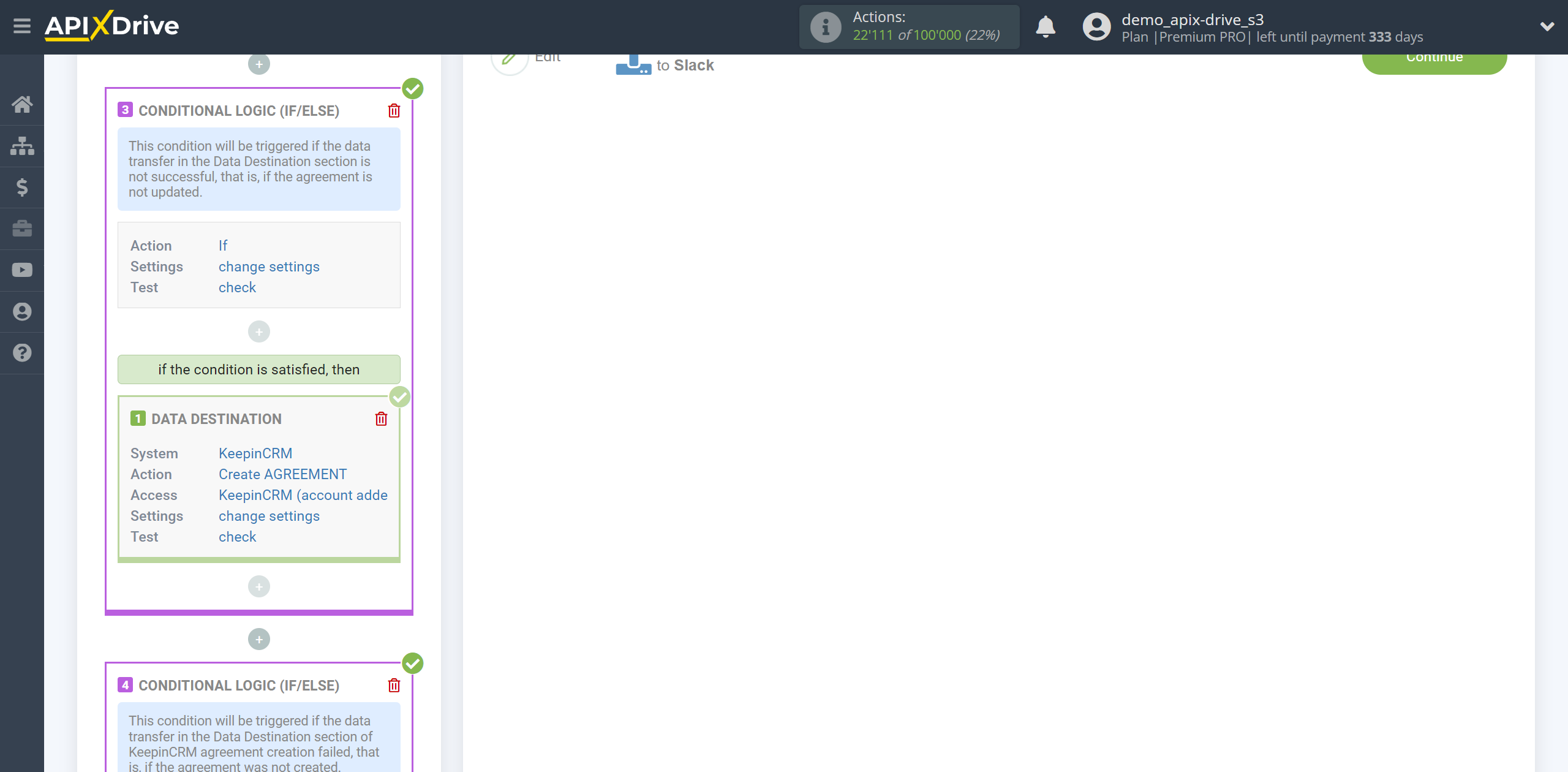 How to setup KeepinCRM Update Agreement / Create Agreement | Test data