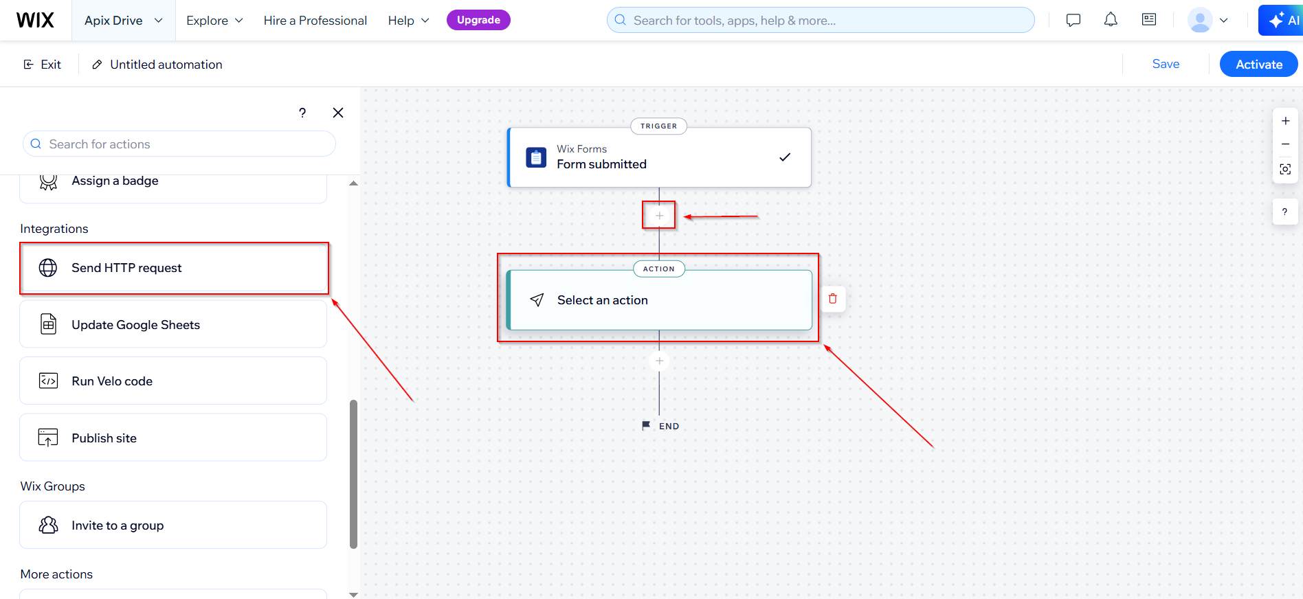 How to Connect Wix as Data Source | Choice of action and trigger How to Connect Wix as Data Source | Choice of action and trigger