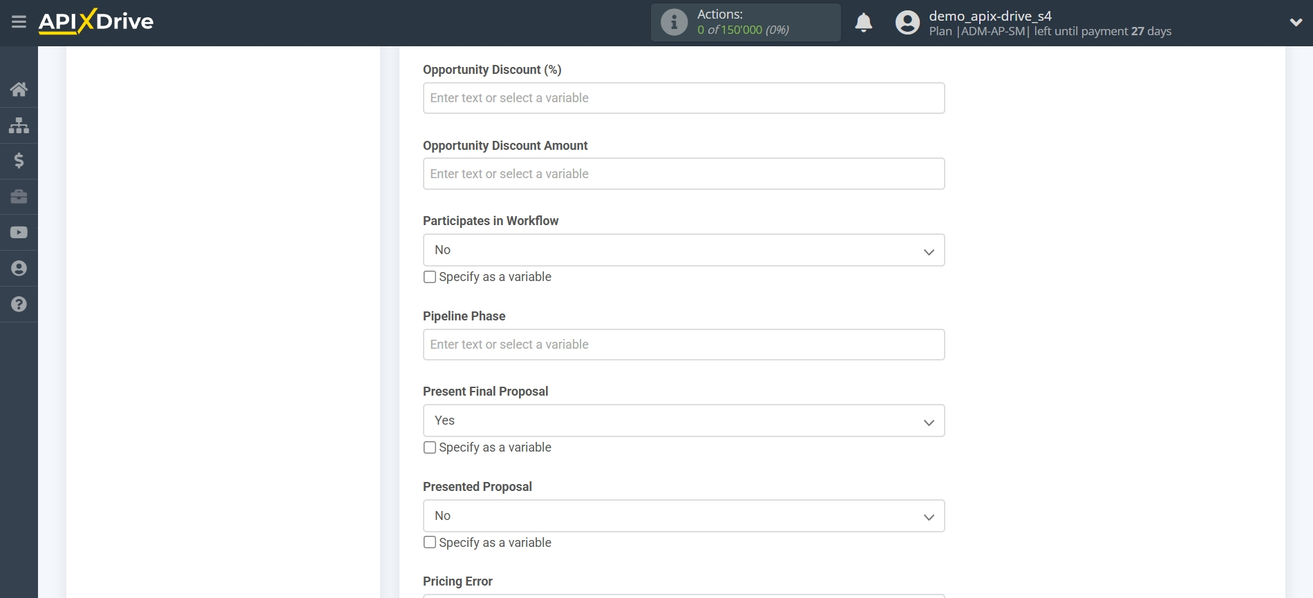 How to setup Microsoft Dynamics 365 Update Opportunity / Create Opportunity | Assigning Fields How to setup Microsoft Dynamics 365 Update Opportunity / Create Opportunity | Assigning Fields